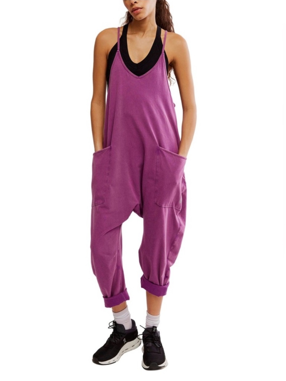 FP Movement Hot Shot Onesie - Deep Mulberry
